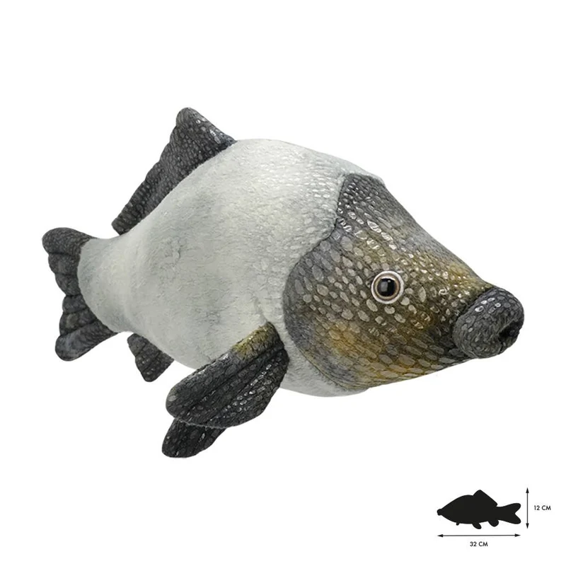 Peluche Carpe de 32CM - Haute Qualité - Made in Portugal