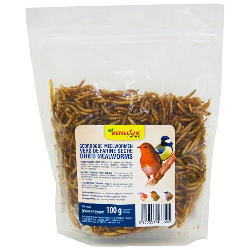 VERS DE FARINE SECHE SACHET 100 G
