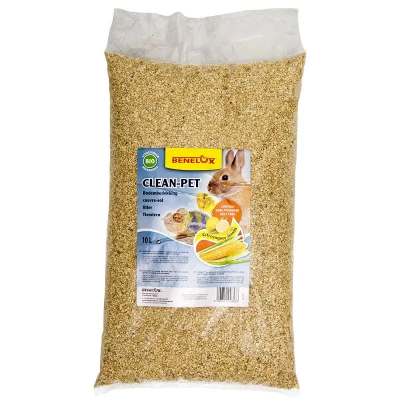 CLEAN-PET CITRON 10 L FOND DE CAGE