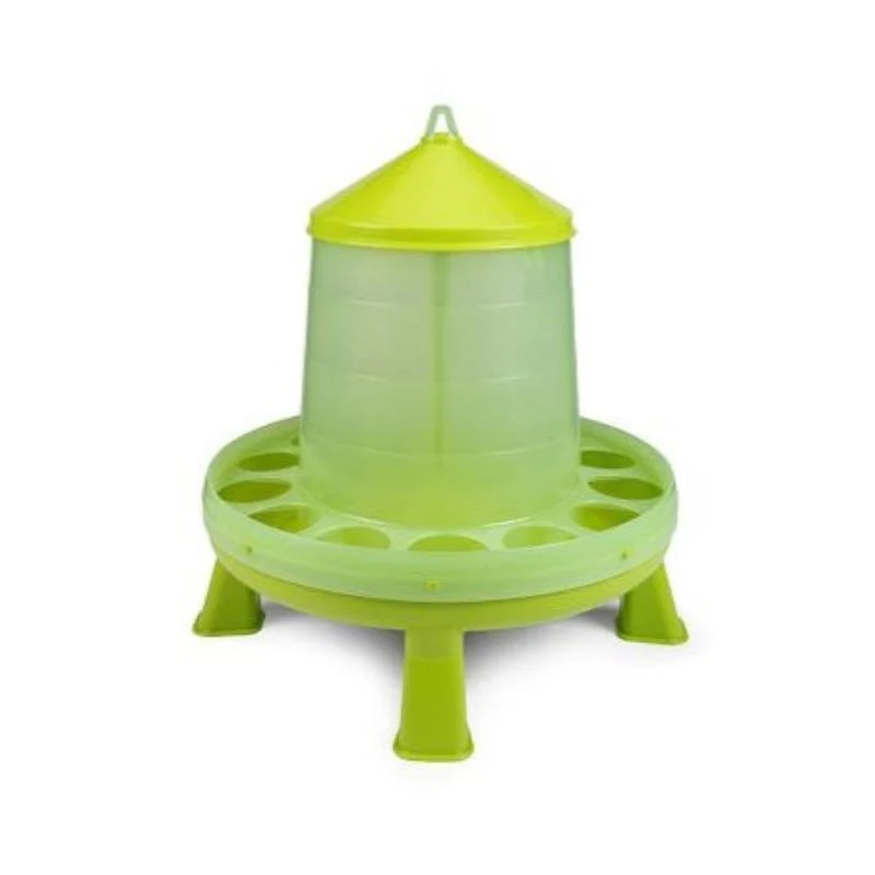 MANGEOIRE SUR PIEDS BASSE-COURS VERT 12 KG
