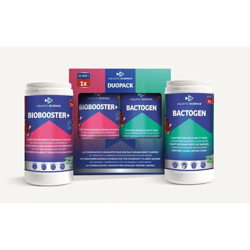 Duo Pack 3000 / 3M³ - Biobooster & Bactogen / Biobooster 3M³ & Bactogen 6M³