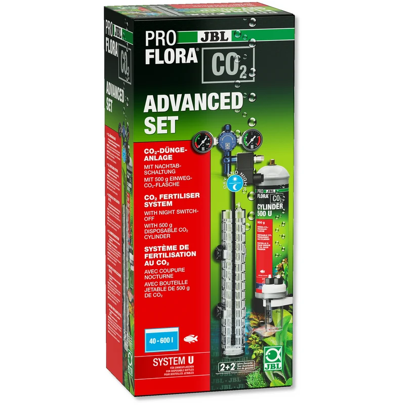 JBl Pro Flora CO2 Advanced Set U - Kit complet de fertilisation au CO2