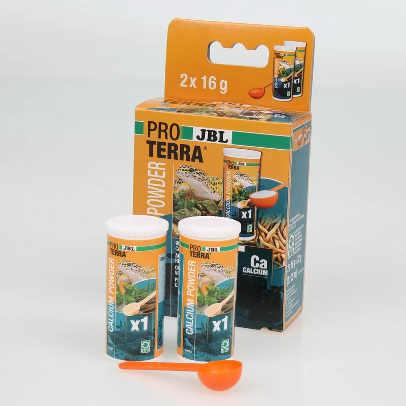 ProTerra JBL Calcium Powder - Complément alimentaire de minéraux pour tous reptiles