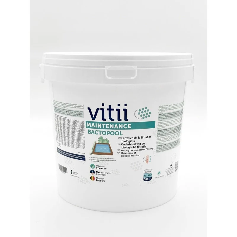 Vitii Bactopool 5kg - Entretien de la filtration biologique