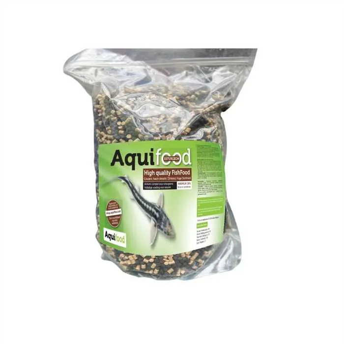 Aquifood Esturgeon - 6MM - 2 X 10KG / 33L- Pour Esturgeons de plus de 25CM