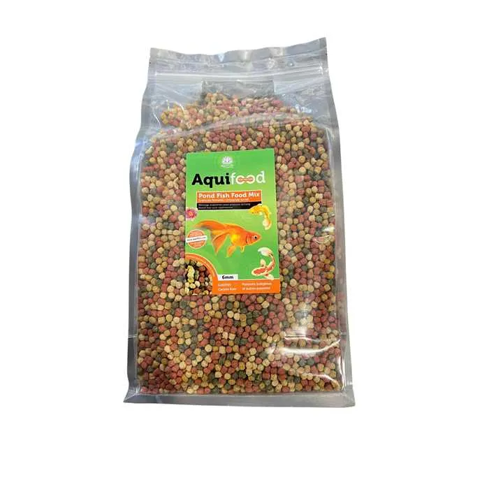 Aquifood Pond Fish Food Mix - Goldfish Floating - 6MM - 1,8KG