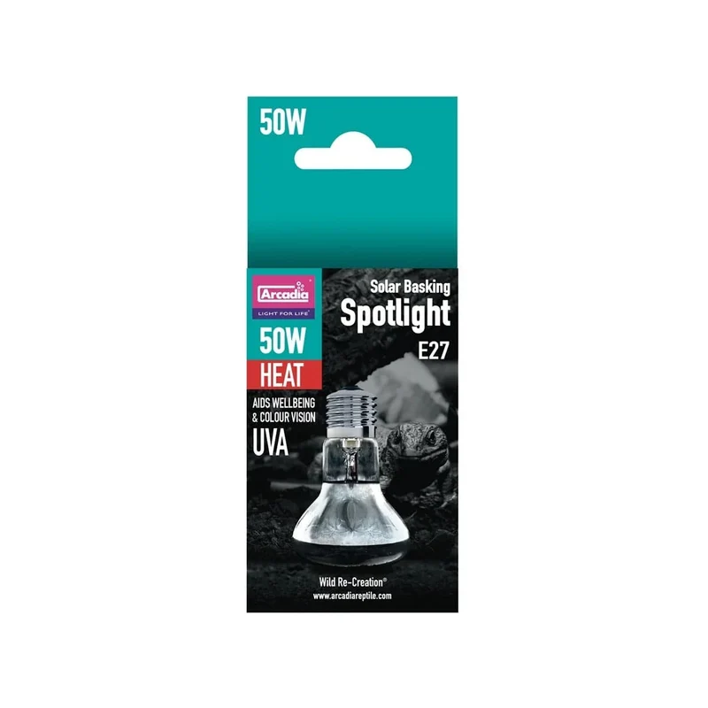 ARCADIA SOLAR BASKING SPOTLIGHT 50 WATT