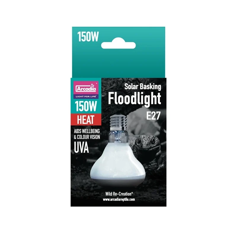 ARCADIA SOLAR BASKING FLOODLIGHT 150 WATT