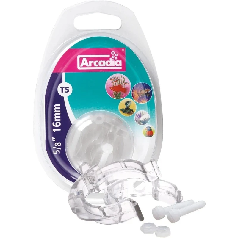 ARCADIA T5 PLASTIC CLIPS & SCREWS 16MM