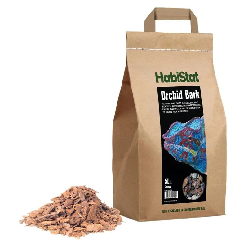 HABISTAT ORCHID BARK SUBSTRATE COARSE 5 LITRES