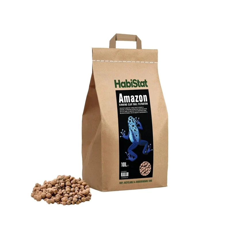 HABISTAT AMAZON SINKING CLAY BALL FILTRATION SUBSTRATE 10 LITRES