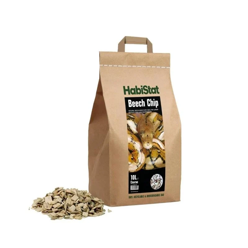 HABISTAT BEECH CHIP SUBSTRATE COARSE 10 LITRES