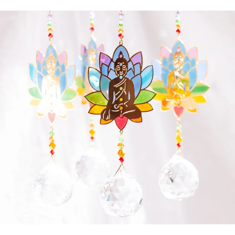 Cristal Feng Shui Buda Chakras