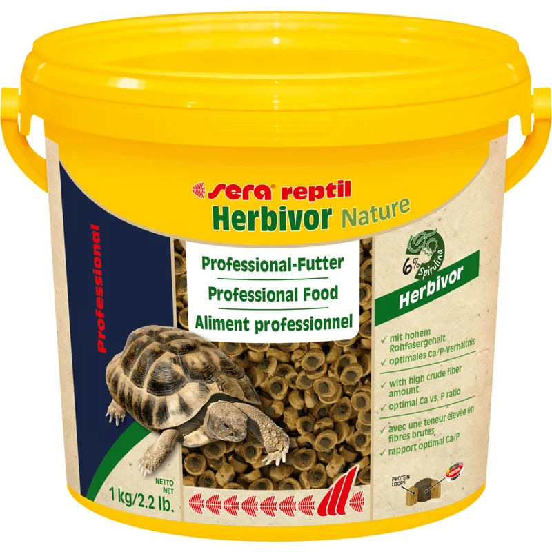 Sera reptil Professional Herbivor Nature - 3,8L
