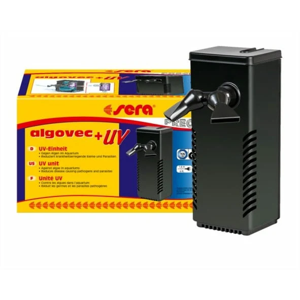 Sera algovec UV - Système UV-C pour les aquariums jusqu’à 100L