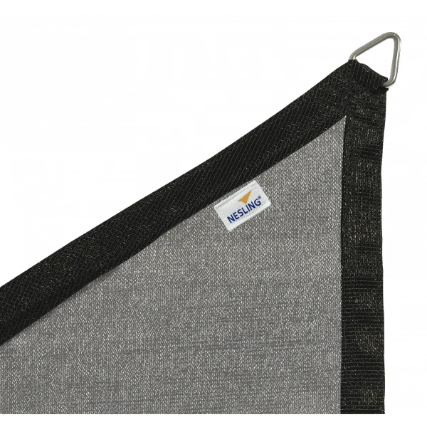 Toile d'ombrage triangle 3.6M x 3.6M x 3.6M - Couleur Noir