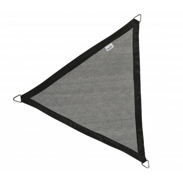 Toile d'ombrage triangle 5M x 5M x 5M - Couleur Noir