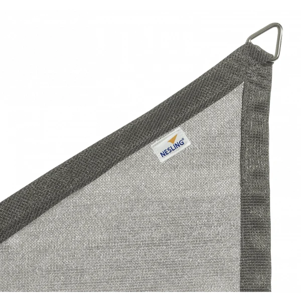 Toile d'ombrage carré 3.6M x 3.6M - Couleur Gris