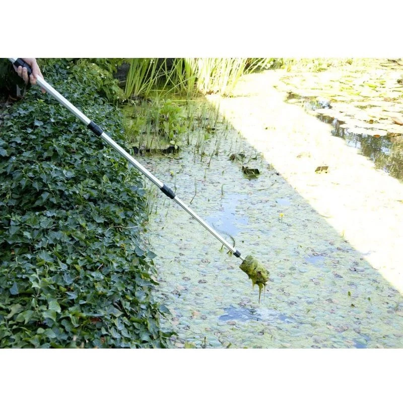 Brosse télescopique anti-algues filamenteuses pour bassin & étang – 51 à 151 cm | Algae Brush