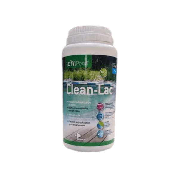 Clean-Lac 350g pour 25m² - Bactéries pour étang naturel - Eau claire & réduction de la vase et des algues