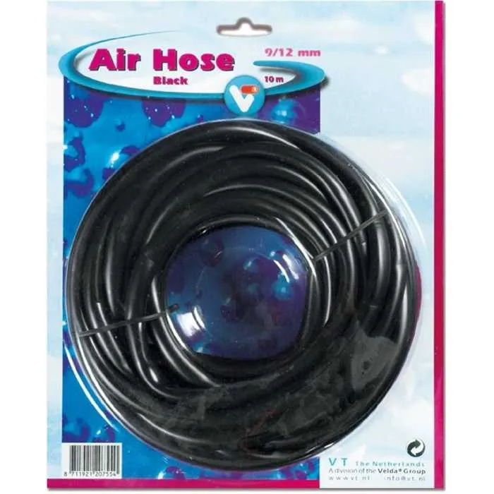 Tuyau flexible pour air noir 6-9MM- Pack de 15M - Velda