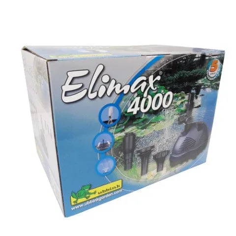 ELIMAX 4000 - Pompe pour bassin - 4000L/H - 75W
