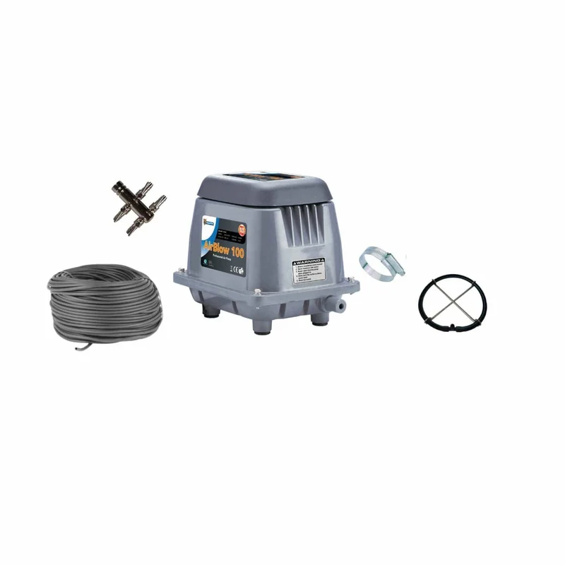 Kit complet avec Pompe Air Blow 100 - Pour bassin de 35 à 60m³