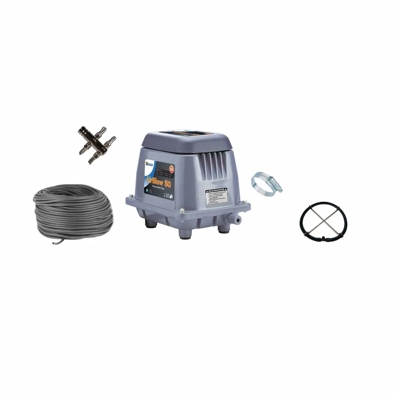 Kit complet avec Pompe Air Blow 50 - Pour bassin de 20 à 30m³
