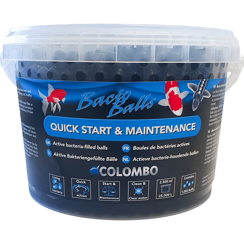 Colombo Bacto Balls 2500ml pour 25m³ - Activateur biologique en gel
