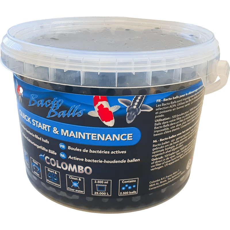 Colombo Bacto Balls 2500ml pour 25m³ - Activateur biologique en gel