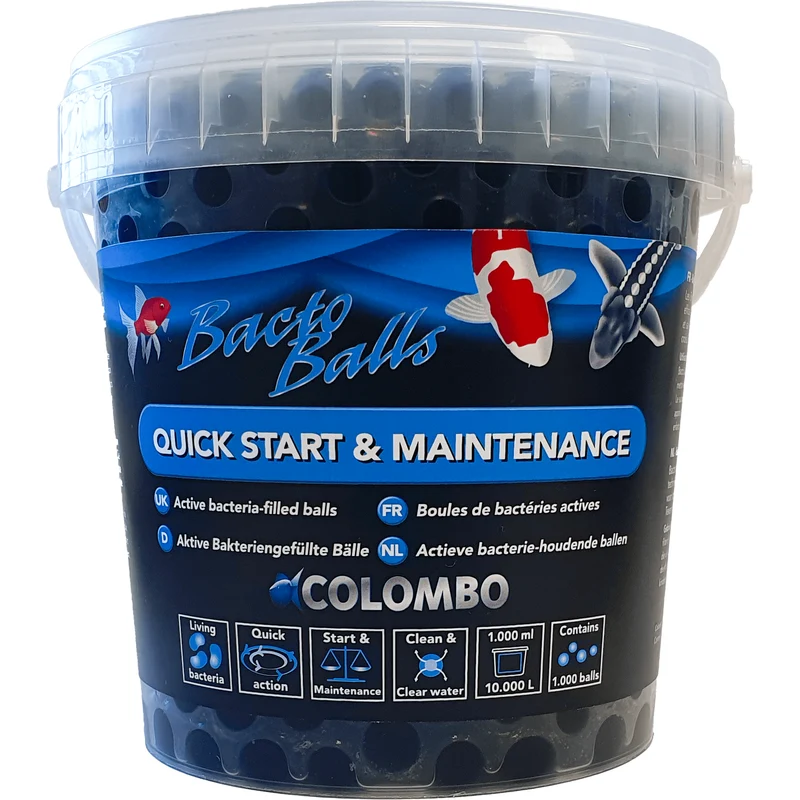 Colombo Bacto Balls 1000ml pour 10m³ - Activateur biologique en gel