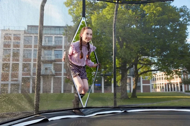 Salta Premium Black Edition trampoline - Ø 396 cm - Zwart