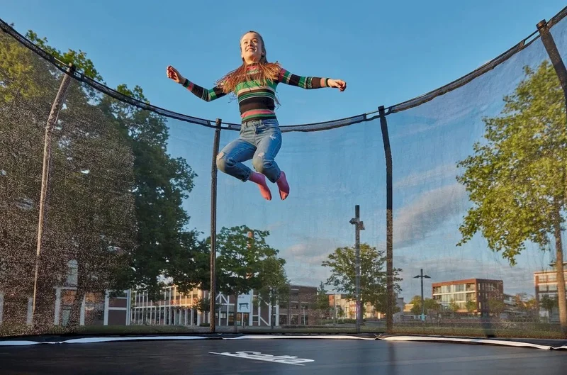 Salta Premium Black Edition trampoline - Ø 396 cm - Zwart