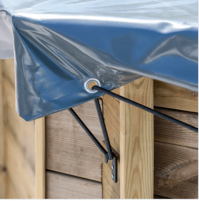 Winterzeil voor Rechthoekige Zwembaden – Model Lemon 415 x 240 cm