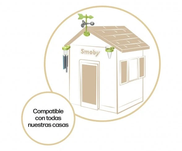 Smoby Meteo Kit – Speelhuis accessoire