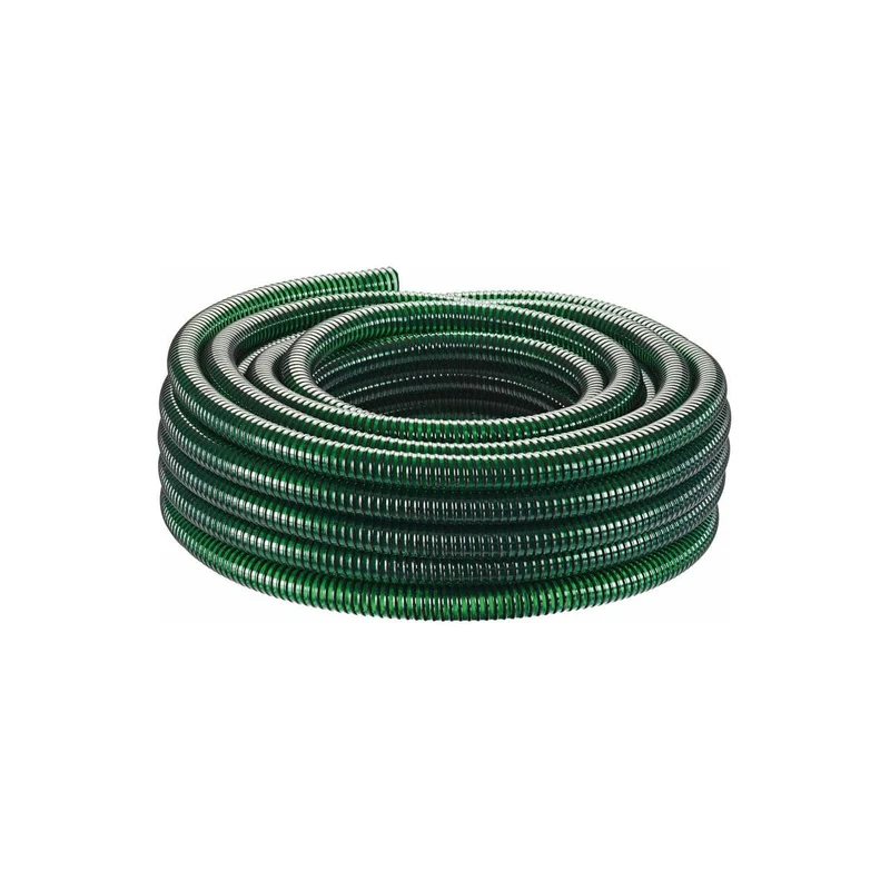 Tuyau spiralé vert 25mm - 1" - En rouleau de 25M - Oase