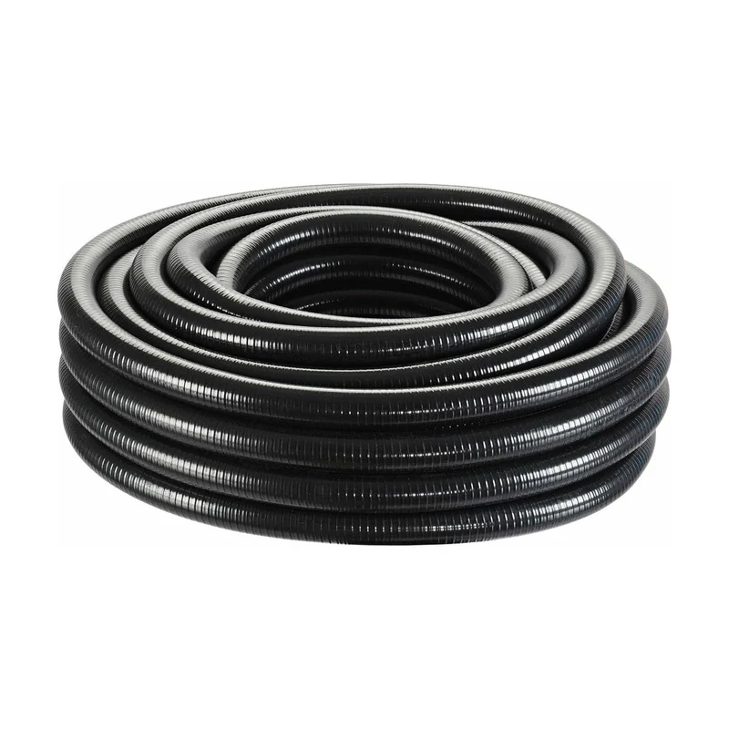 Tuyau spiralé noir 32mm - 1 1/4" - En rouleau de 25M - Oase