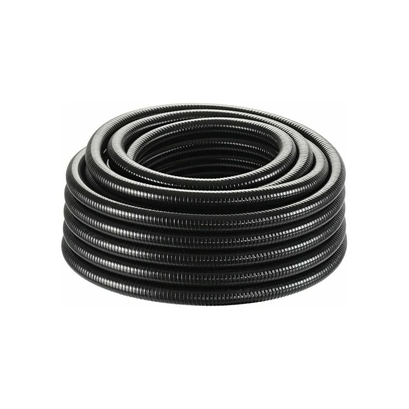 Tuyau spiralé noir 25mm - 1" - En rouleau de 25M - Oase