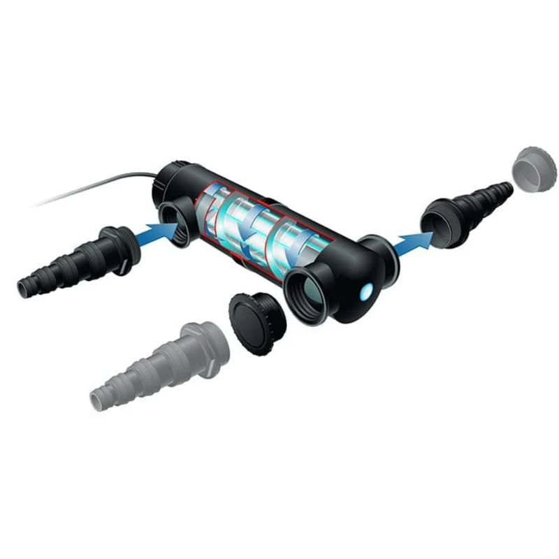 ALGCLEAR UVC 10000 - Appareil UV-C (TUV-PL) avec UVC-C - 11 Watt - 1 à 3M³ en volume d'eau