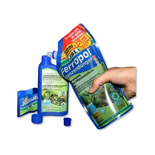 JBL Ferropol 625ML - Recharge d'engrais pour plantes d'aquarium eau douce