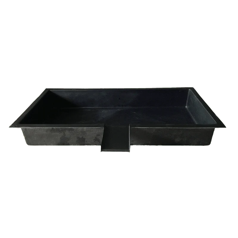 Bassin avec lame d’eau 250 x 120 x 35CM - Polyester - 1050L
