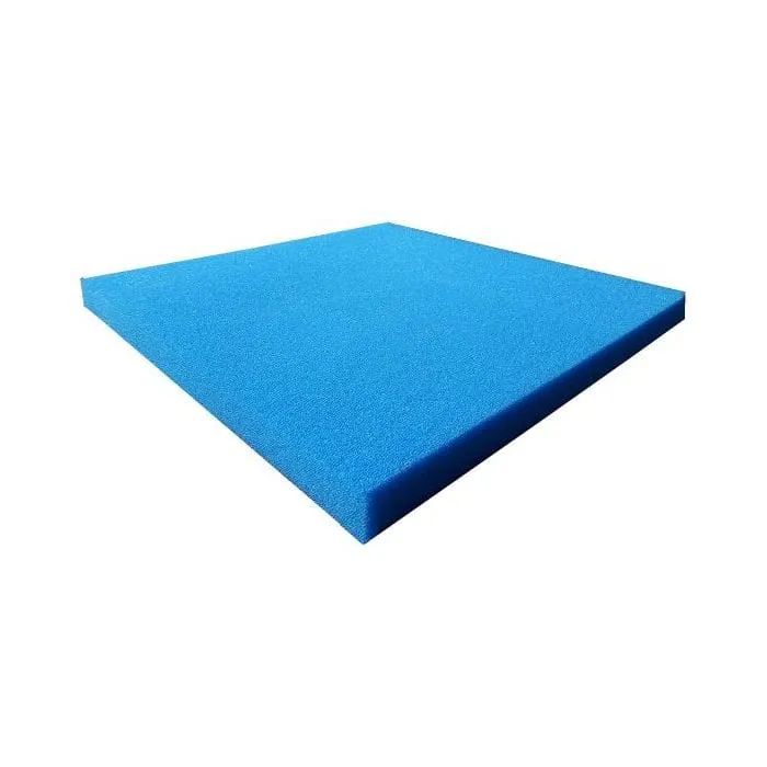 Mousse de filtration Bleu 100x100x2cm