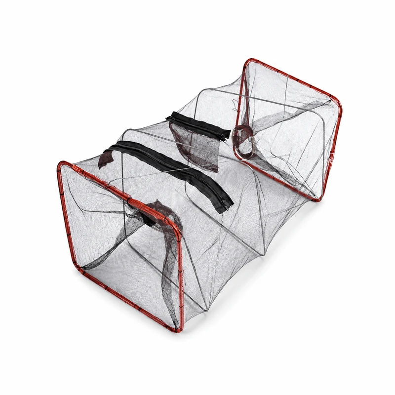 Nasse à Poissons Pliante pour Capturer les Alevins - 55 X 25 CM X 25 CM