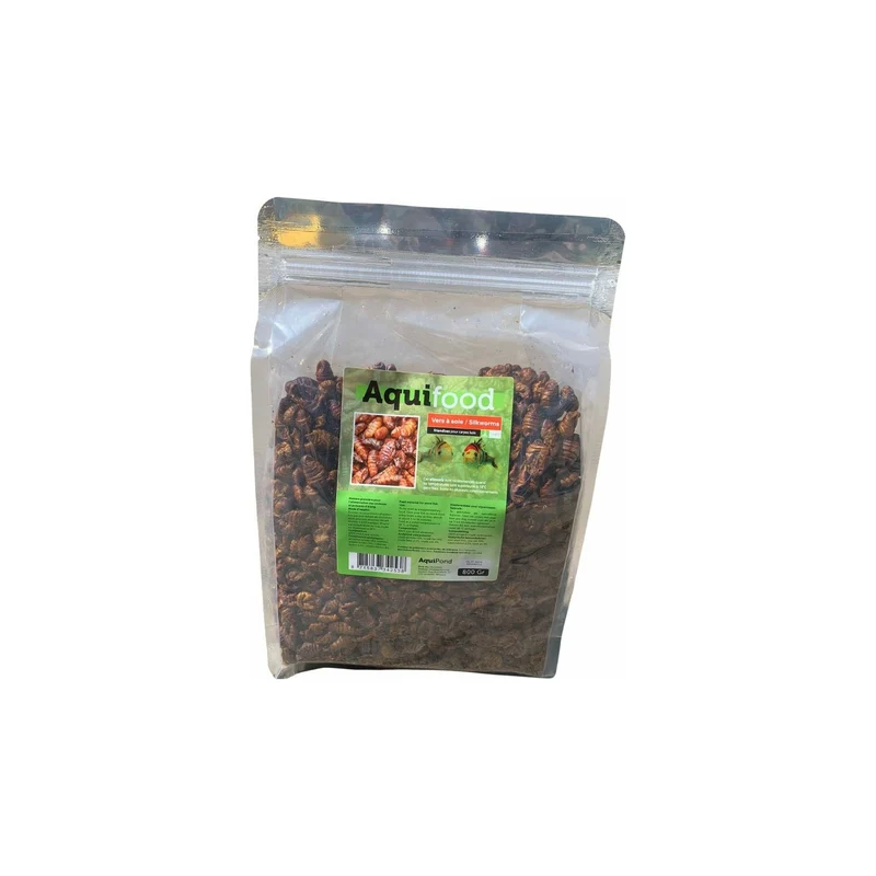Aquifood vers à soie / Silkworm - 800gr