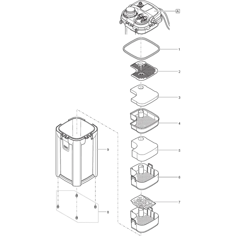 Pièces détachées BioMaster Thermo 600 - Oase