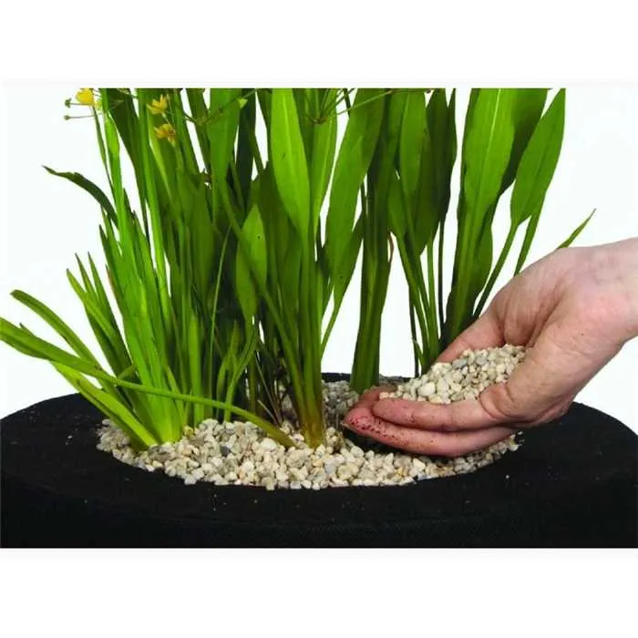 Galets Blancs 8L - Pond Gravel - Gravier Substrat pour Étang