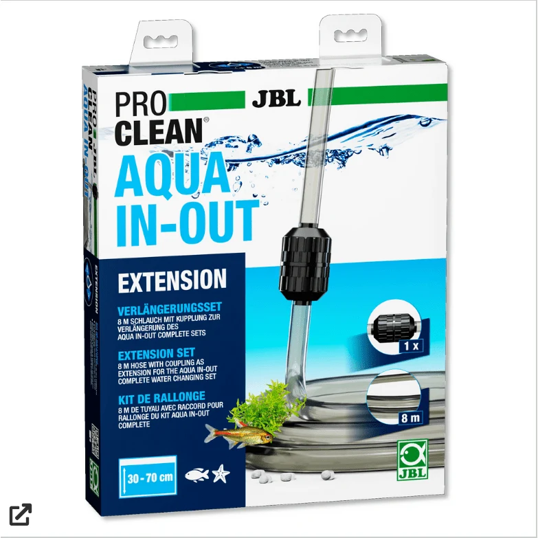 JBL PROCLEAN AQUA IN OUT, Extension - Rallonge de tuyau pour kit de changement d’eau JBL PROCLEAN AQUA IN-OUT