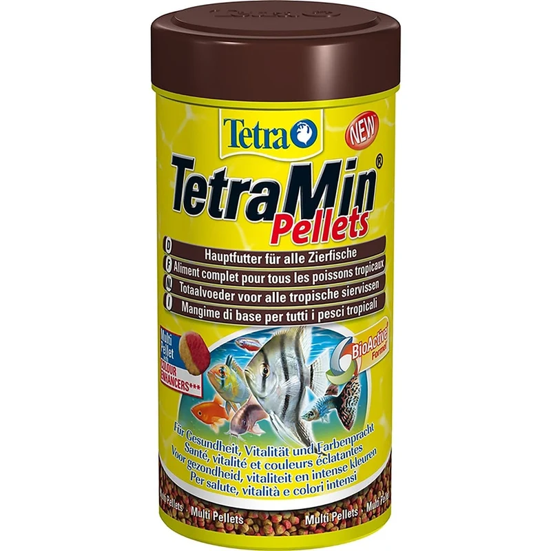 Min pellets 250ML - Aliment de base en granulés