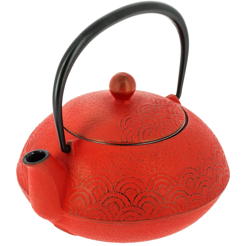 Tetera Iwachu Seigaiha Roja - 650 ml