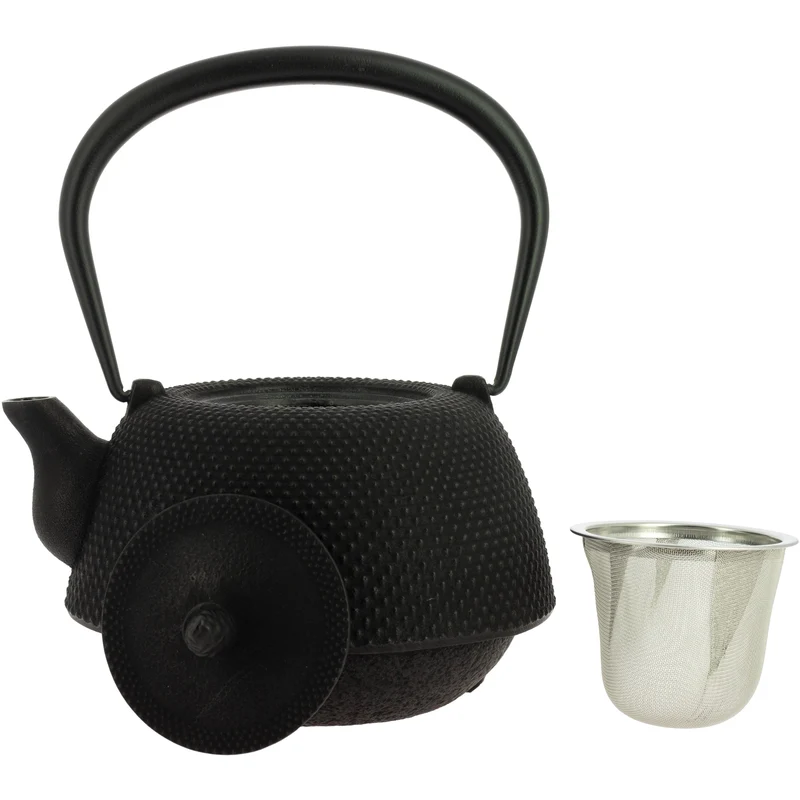 Théière Iwachu Nambu Arare Noire - 1000 ml
